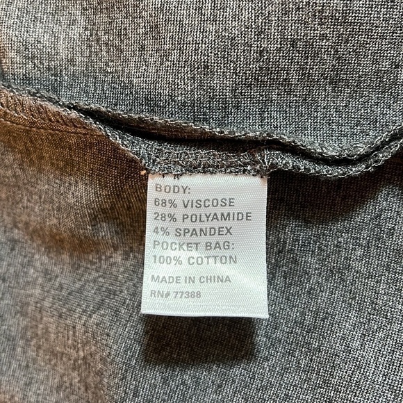 MADEWELL Grey Short Sleeve Dress - Picture 14 of 14